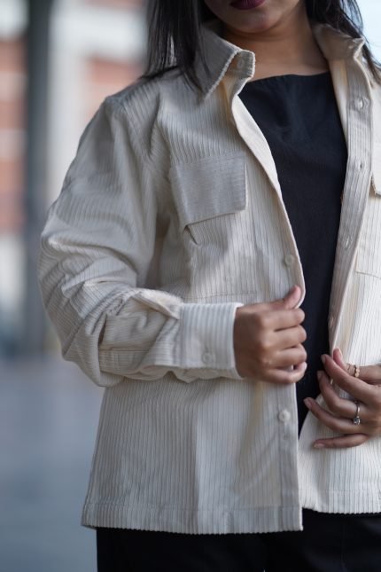 White shacket