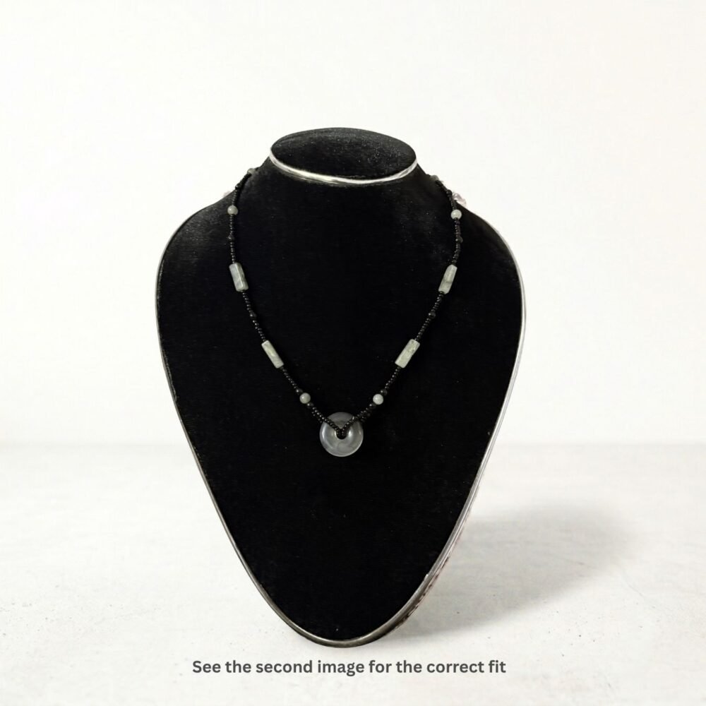 Earthy Stone Beaded Necklace