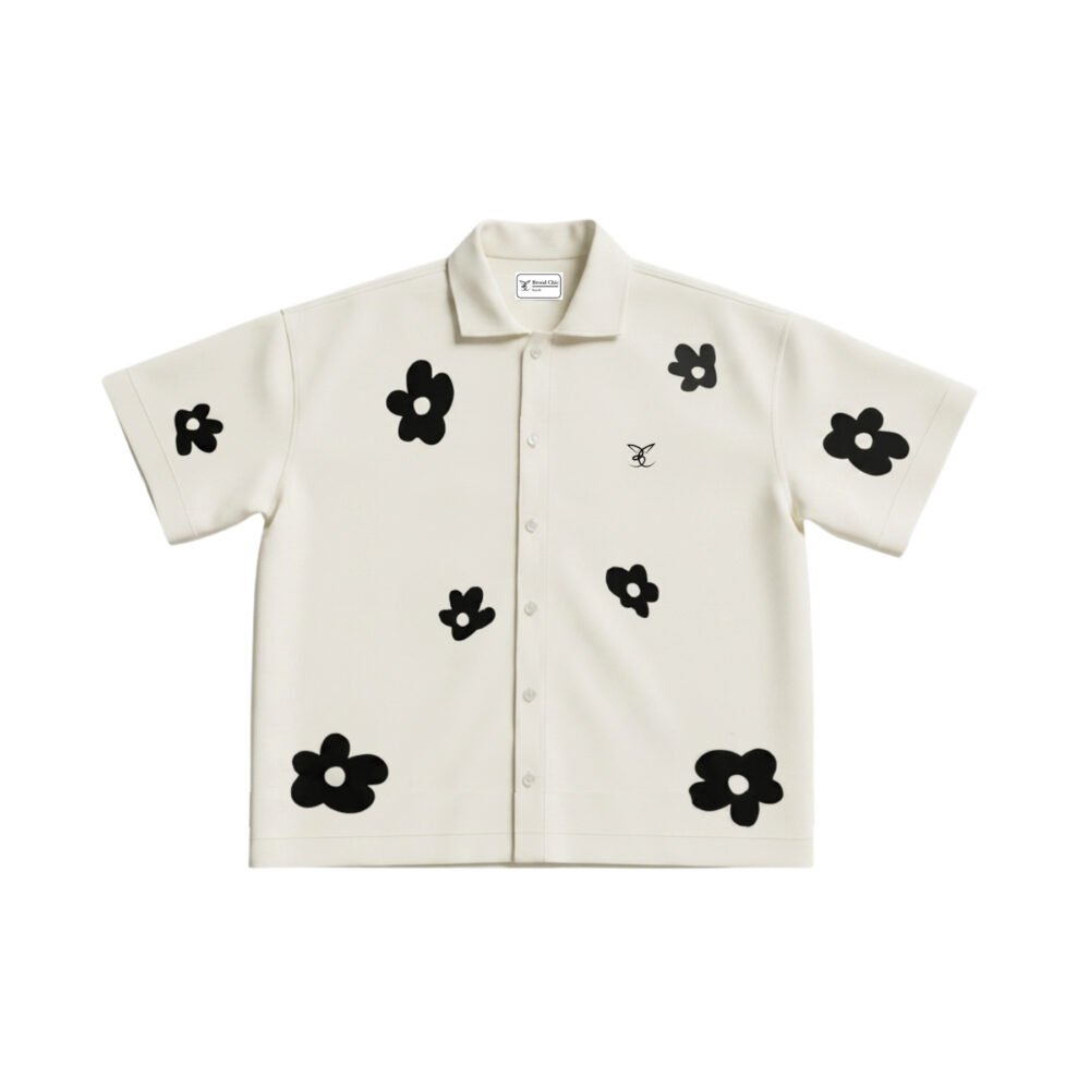 NFC Flower Prints Boxy Shirt