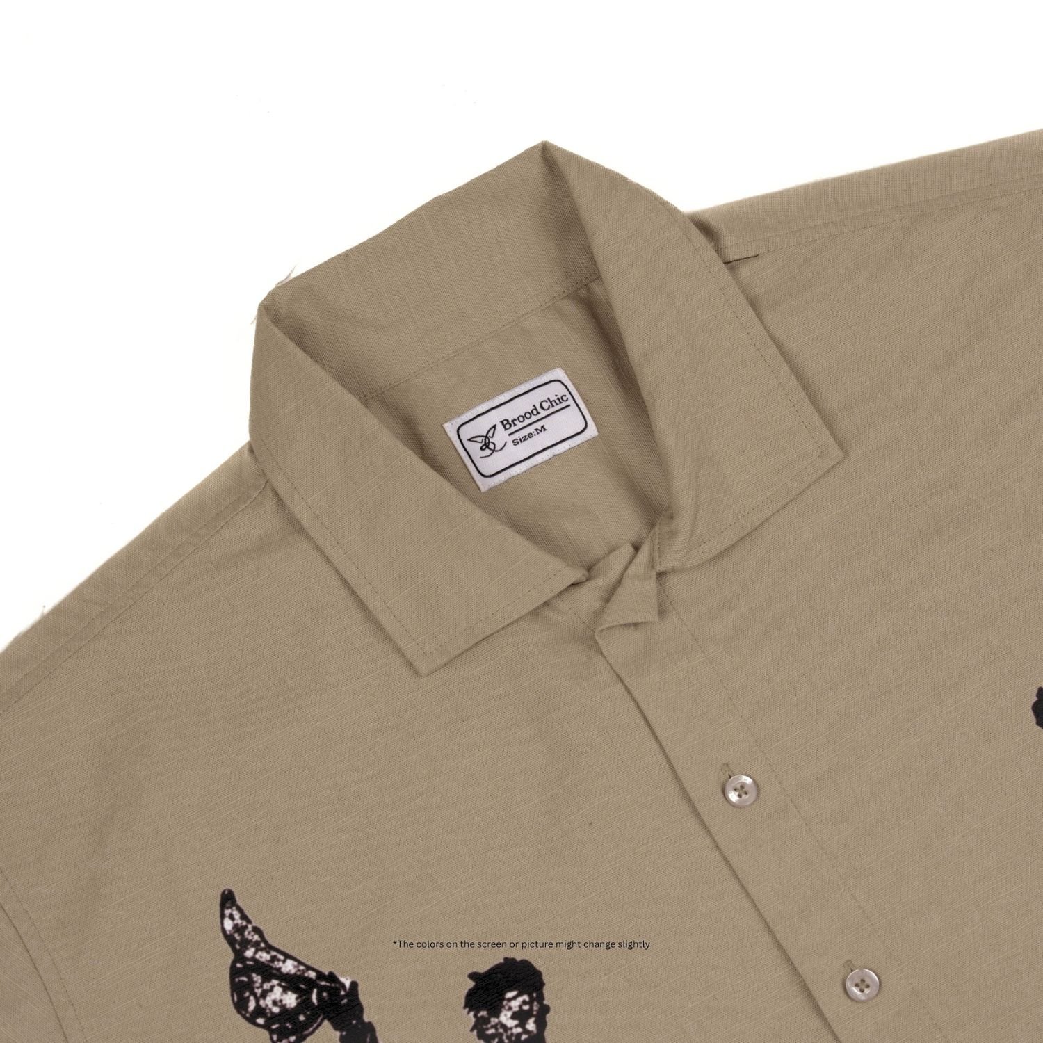 Brown Horse Rider Boxy Shirt - Image 3