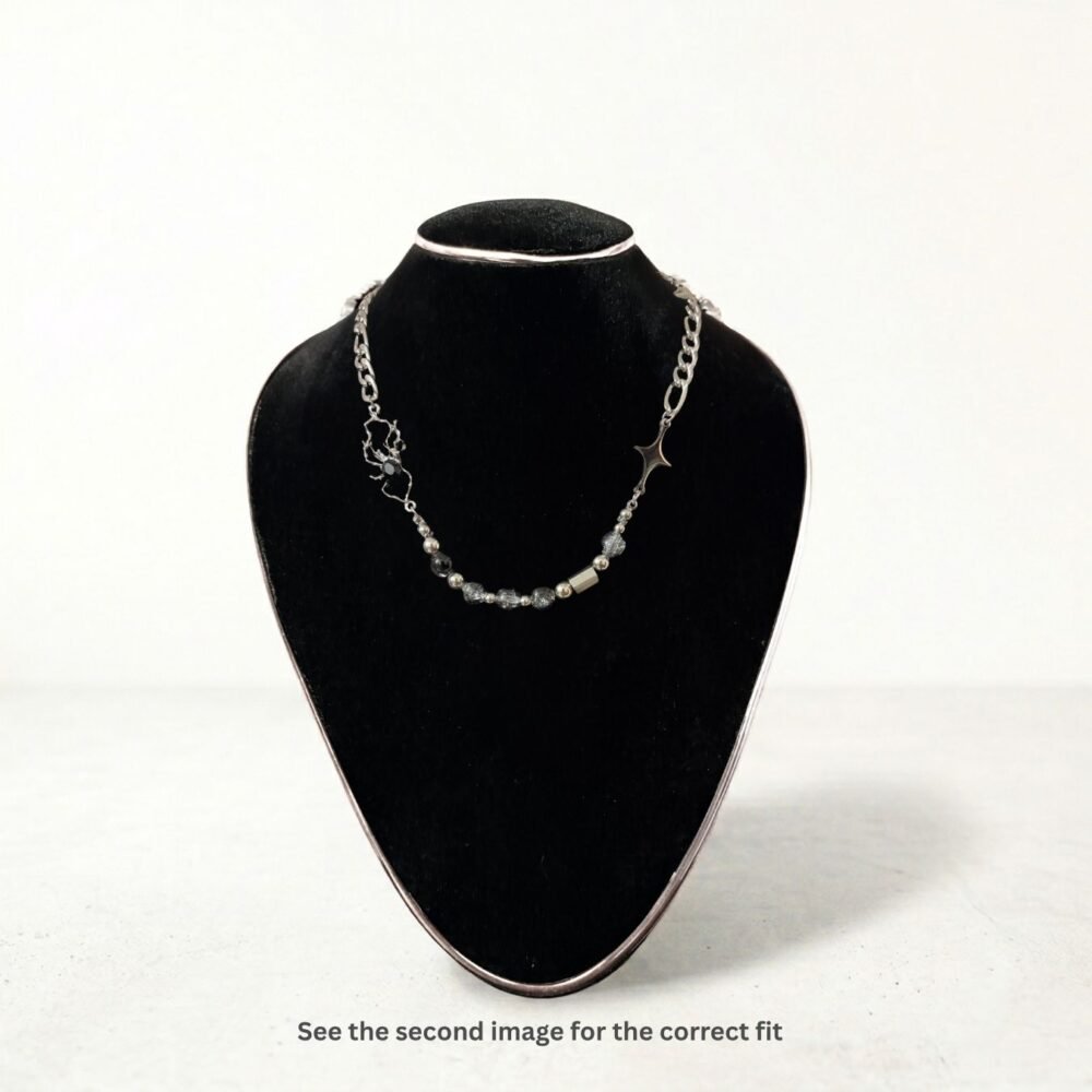 Gothic Spider Charm Necklace